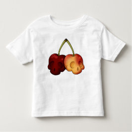 Todsüße Cherry Skull Kleinkind Kleinkind T-shirt