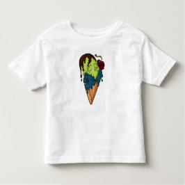 Todsüße Mystery Skull Ice Cream Kleinkind T-shirt
