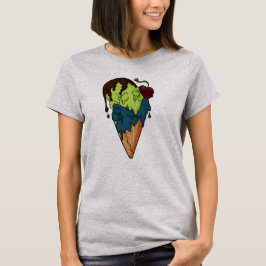 Todsüße Mystery Skull Ice Cream T-Shirt