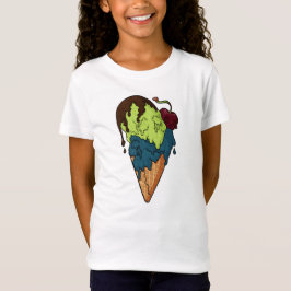 Todsüße Mystery Skull Ice Cream T-Shirt