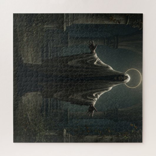 Todüberord Skeleton in antiker Atmosphäre Puzzle (Horizontal)