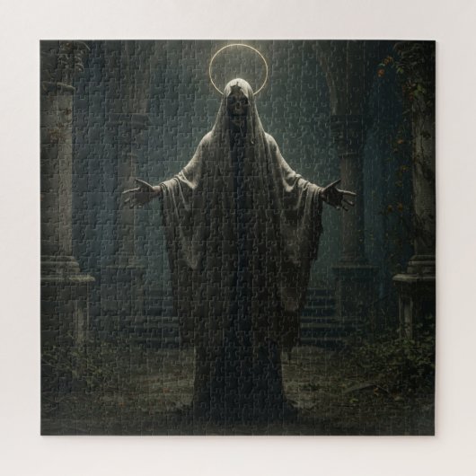 Todüberord Skeleton in antiker Atmosphäre Puzzle (Vertikal)