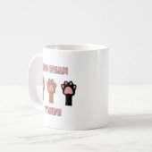 Toe Bean Tribe Süße Katze Kawaii Kaffeetasse (Vorderseite Links)