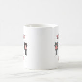 Toe Bean Tribe Süße Katze Kawaii Kaffeetasse (Mittel)