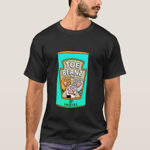 Toe Beanz! Super süße Katzenpfoten Bohnen Lustige  T-Shirt