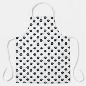 Toe Boans Welpe druckt lange Schürze (Vorderseite)