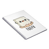 Toe-fu Funny Tofu Pun Notizblock (Rechte Seite)