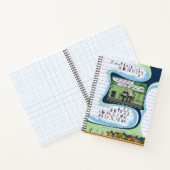 Toe’s Town Comic | Spiral Notebook Notizblock (Innenseite)