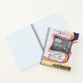 Toe’s Town Comic | Spiral Notebook Notizblock (Innenseite)