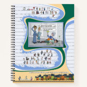 Toe’s Town Comic | Spiral Notebook Notizblock (Vorderseite)