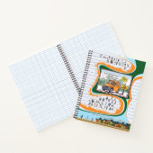 Toe’s Town Comic | Spiral Notebook Notizblock (Innenseite)