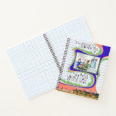 Toe’s Town Comic | Spiral Notebook Notizblock (Innenseite)