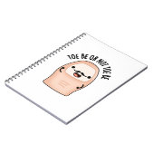 Toe sein oder nicht zu sein lustige Shakespeare To Notizblock (Linke Seite)