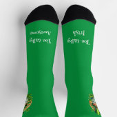 Toe-tally Irish Toe-tally Phantastisch Leprechaun Socken (Oben)