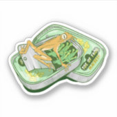 Toe von Froschhexen Zauber Shakespeare Aufkleber (Vorderseite)