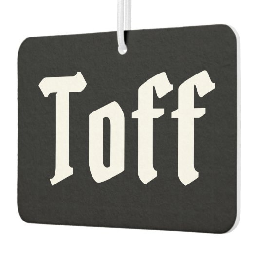 Toff Air Freshener Autolufterfrischer (Links)