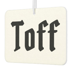 Toff Autolufterfrischer