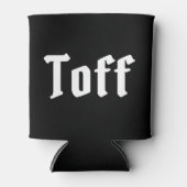 Toff Can Cooler Dosenkühler (Vorderseite)