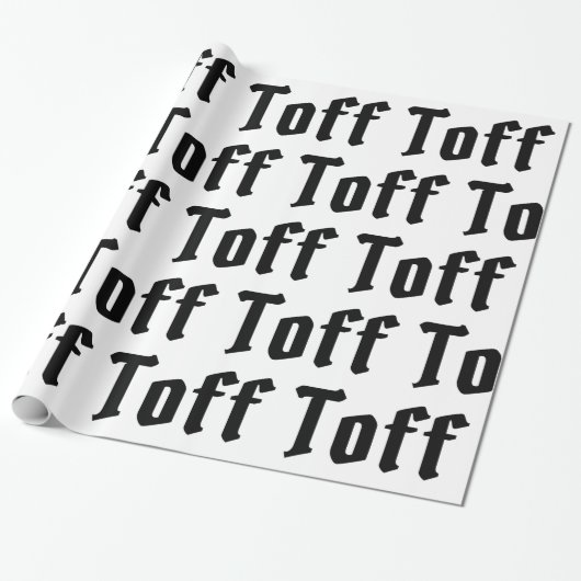 Toff Geschenkpapier (Ungerollt)