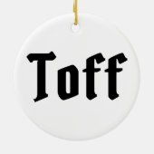 Toff Keramik Ornament (Hinten)
