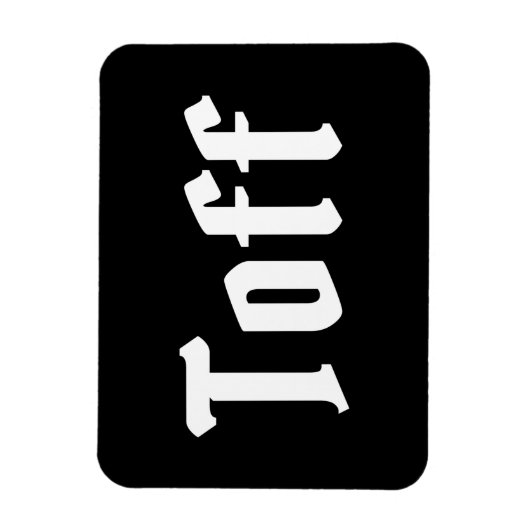Toff Magnet (Vertikal)