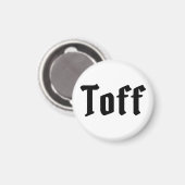 Toff Magnet (Vorderseite/Rückseite)