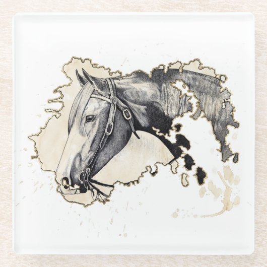 Toffee Glasuntersetzer (Vorderseite)