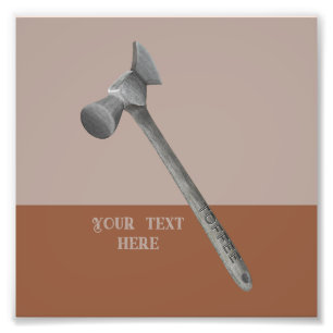 Toffee-Hammerbild Fotodruck