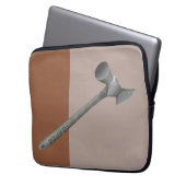 Toffee-Hammerbild Laptopschutzhülle (Vorderseite Links)