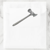 Toffee-Hammerbild Rechteckiger Aufkleber (Tasche)