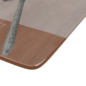 Toffee-Hammerbild Schneidebrett (Ecke)
