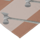 Toffee-Hammerbild Tischdecke (Schrägansicht)
