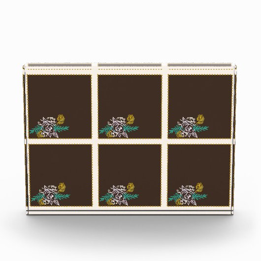 Toffee-Rose Fotoblock (Vorderseite)