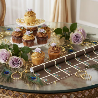 Toffee-Rose Geschenkpapier