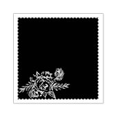 Toffee-Rose Gummistempel (Prägung)
