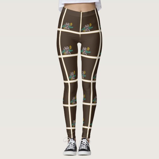 Toffee-Rose Leggings (Vorderseite)