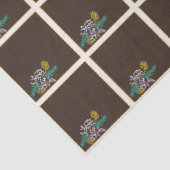 Toffee-Rose Seidenpapier (Detail)