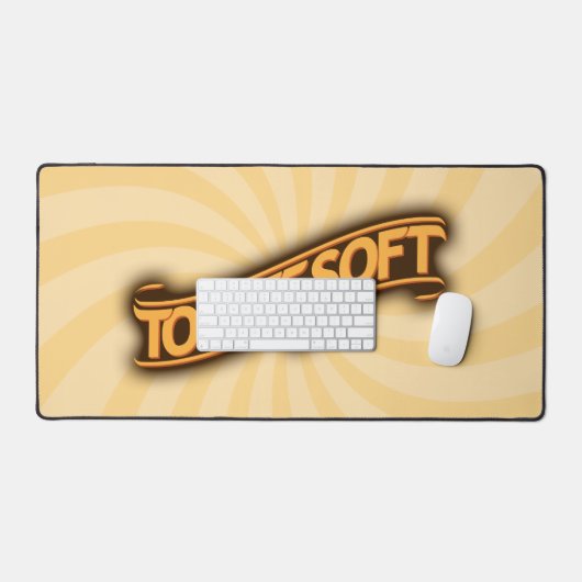 ToffeeSoft-Logo-Desktop-Mat Schreibtischunterlage (Tastatur & Maus)