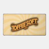 ToffeeSoft-Logo-Desktop-Mat Schreibtischunterlage (Vorderseite)