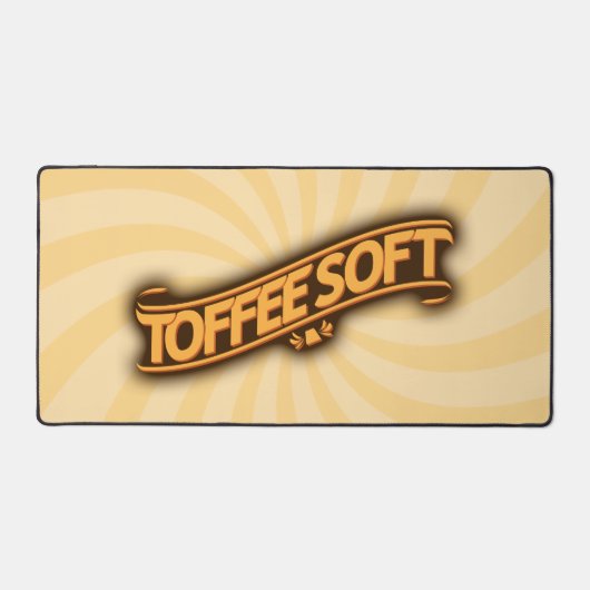 ToffeeSoft-Logo-Desktop-Mat Schreibtischunterlage (Vorderseite)