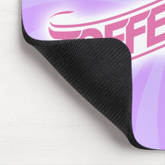 ToffeeSoft Logo-Mousepad - Rosa Mousepad (Ecke)