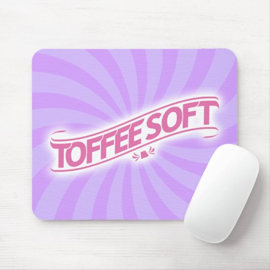 ToffeeSoft Logo-Mousepad - Rosa Mousepad (Mit Mouse)