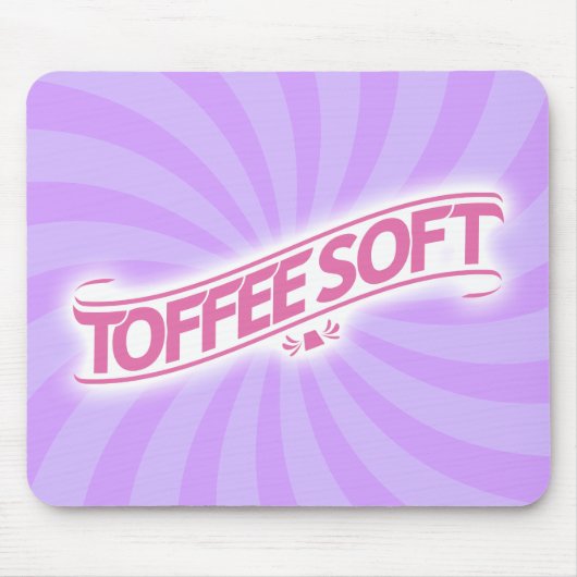 ToffeeSoft Logo-Mousepad - Rosa Mousepad (Vorne)