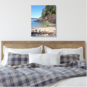 Tofino BC abgeschiedener Strand Leinwanddruck (Insitu (Schlafzimmer))