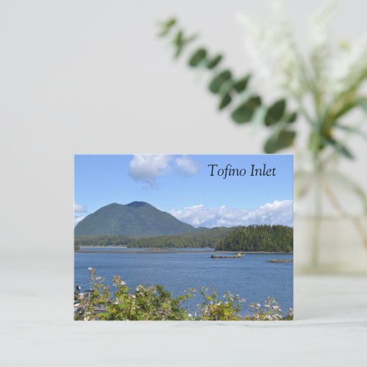 Tofino Inlet Postkarte (Stehend Vorderseite)