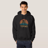 Tofino Vintag Surfhoodie Retro Surfhoodie Hoodie (Vorne ganz)