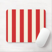 Tofu Cream Postbox Rote Streifen Mousepad (Mit Mouse)