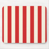 Tofu Cream Postbox Rote Streifen Mousepad (Vorne)
