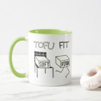 Tofu Fit Funny Running Tofu Soy Thema