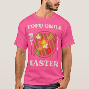 Tofu Grill Master für Vegane und Vegetarier, die L T-Shirt